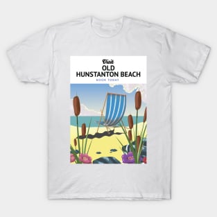 Old Hunstanton Beach book today. T-Shirt